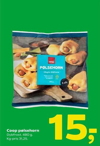Coop 365 Coop pølsehorn tilbud