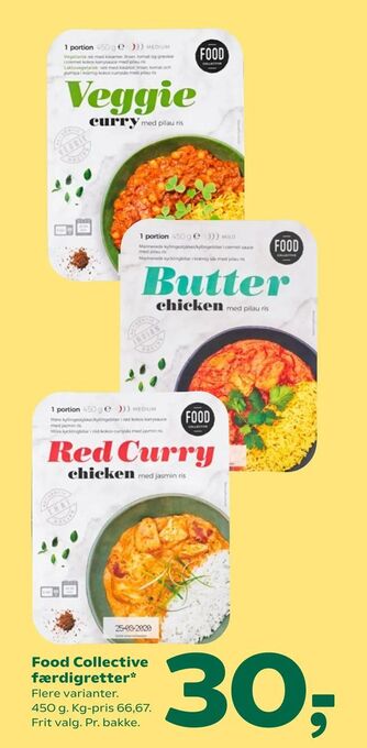 Coop 365 Food Collective færdigretter tilbud