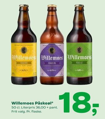 Coop 365 Willemoes Påskeøl tilbud