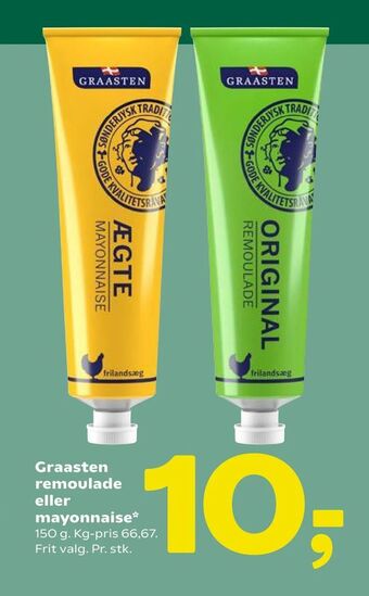 Coop 365 Graasten remoulade eller mayonnaise tilbud