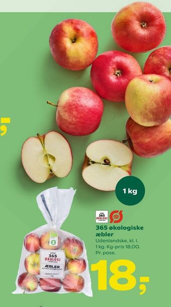 Coop 365 365 økologiske æbler tilbud