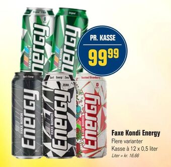 Otto Duborg Faxe Kondi Energy tilbud