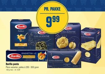 Otto Duborg Barilla pasta tilbud