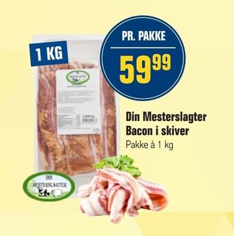 Otto Duborg Din Mesterslagter Bacon i skiver tilbud