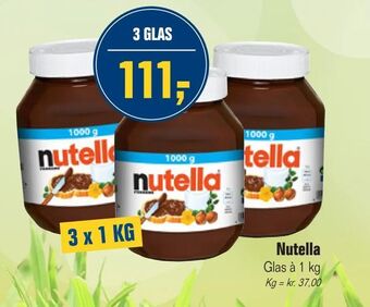 Otto Duborg Nutella tilbud