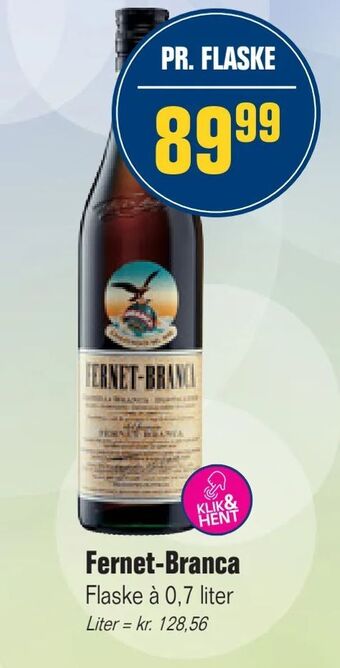 Otto Duborg Fernet-Branca tilbud