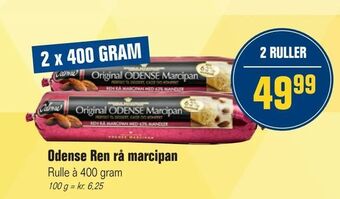 Otto Duborg Odense Ren rå marcipan tilbud