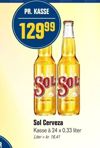 Otto Duborg Sol Cerveza tilbud