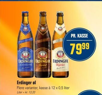 Otto Duborg Erdinger øl tilbud