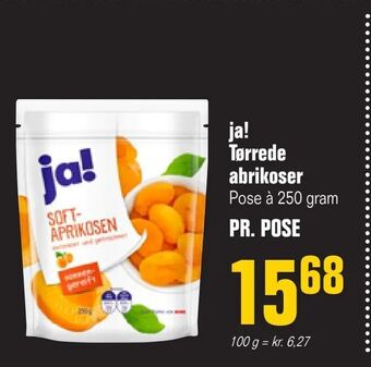 Otto Duborg Ja! tørrede abrikoser tilbud