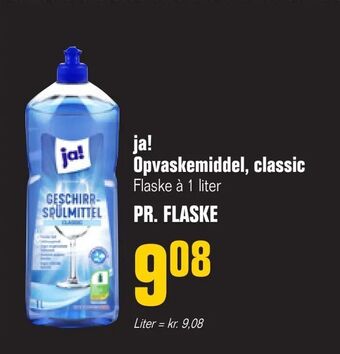 Otto Duborg ja! Opvaskemiddel, classic tilbud