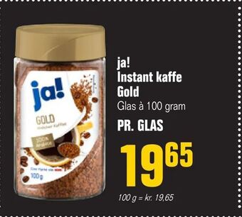Otto Duborg ja! Instant kaffe Gold tilbud