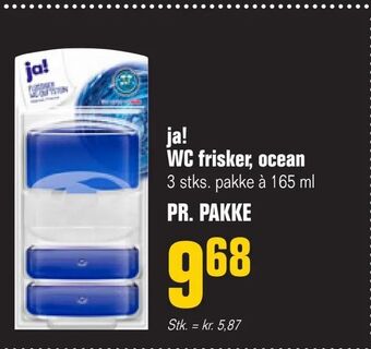 Otto Duborg ja! WC frisker, ocean tilbud