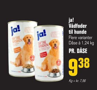 Otto Duborg ja! Vådfoder til hunde tilbud