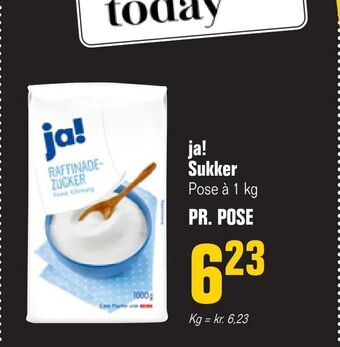 Otto Duborg Ja! sukker tilbud