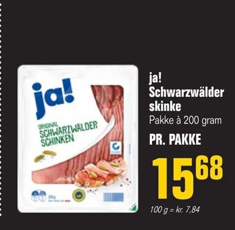 Otto Duborg ja! Schwarzwälder skinke tilbud