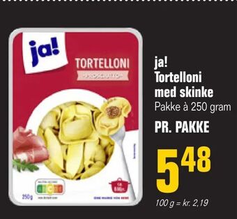 Otto Duborg ja! Tortelloni med skinke tilbud