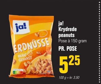 Otto Duborg ja! Krydrede peanuts tilbud