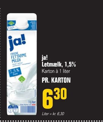 Otto Duborg ja! Letmælk, 1,5% tilbud