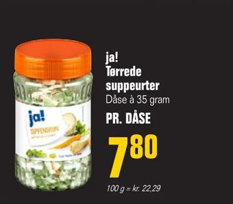 Otto Duborg ja! Tørrede suppeurter tilbud