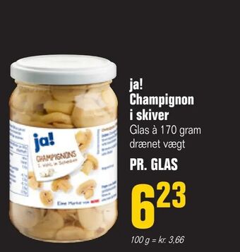 Poetzsch Padborg ja! Champignon i skiver tilbud