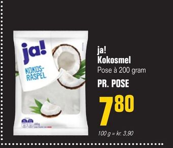 Poetzsch Padborg ja! Kokosmel tilbud