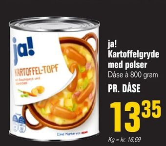 Poetzsch Padborg ja! Kartoffelgryde med pølser tilbud