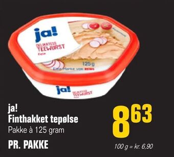 Poetzsch Padborg ja! Finthakket tepølse tilbud