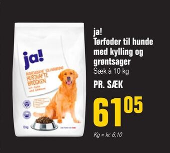 Poetzsch Padborg ja! Tørfoder til hunde med kylling og grøntsager tilbud