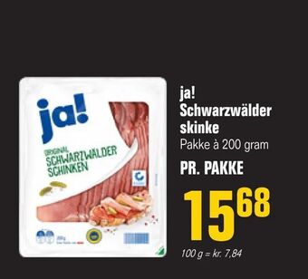 Poetzsch Padborg ja! Schwarzwälder skinke tilbud