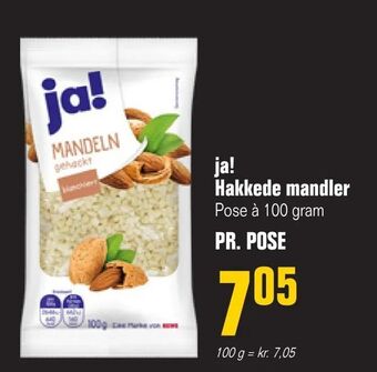 Poetzsch Padborg ja! Hakkede mandler tilbud