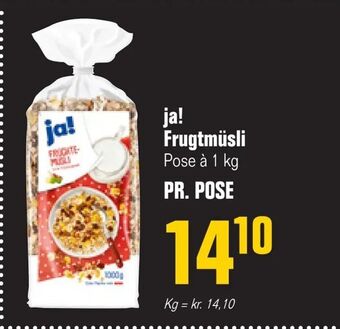 Poetzsch Padborg ja! Frugtmüsli tilbud