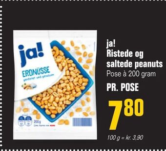 Poetzsch Padborg ja! Ristede og saltede peanuts tilbud