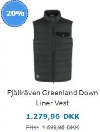 Fjällräven Greenland Down Liner Vest