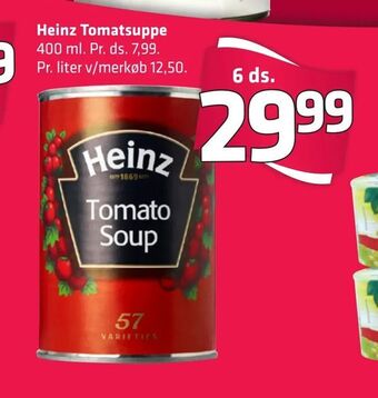 Fleggaard Heinz Tomatsuppe tilbud