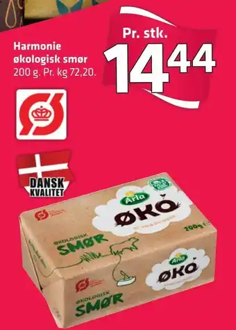 Fleggaard Harmonie økologisk smør tilbud
