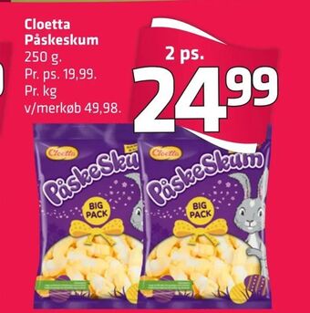 Fleggaard Cloetta Påskeskum tilbud