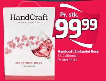 Fleggaard Handcraft Zinfandel Rosé tilbud