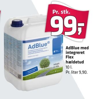 Fleggaard AdBlue med integreret Flex hældetud tilbud