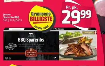 Fleggaard Jensen Spareribs BBQ tilbud