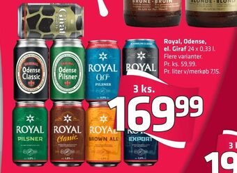 Fleggaard Royal, Odense, el. Giraf tilbud