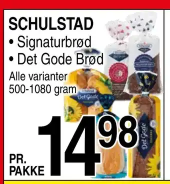 ABC Lavpris Schulstad • Signaturbrød • Det Gode Brød tilbud