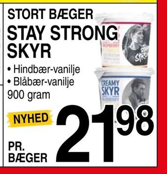 ABC Lavpris Stay strong skyr tilbud