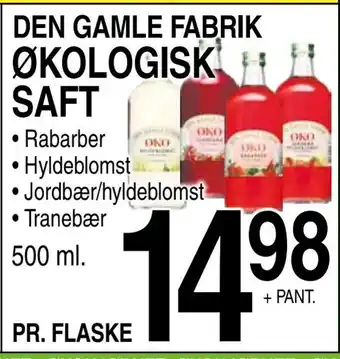 ABC Lavpris Økologisk saft tilbud