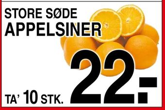ABC Lavpris Appelsiner tilbud