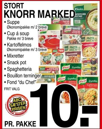 ABC Lavpris Knorr marked tilbud