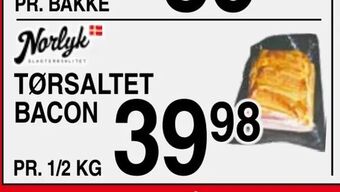 ABC Lavpris Tørsaltet bacon tilbud