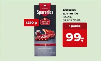 Dagli'Brugsen Jensens spareribs tilbud