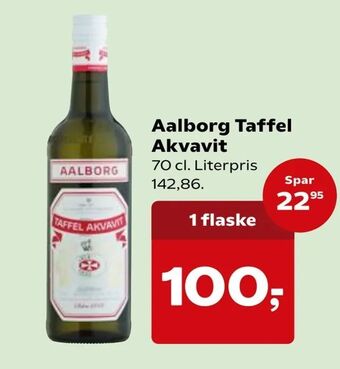 Dagli'Brugsen Aalborg Taffel Akvavit tilbud