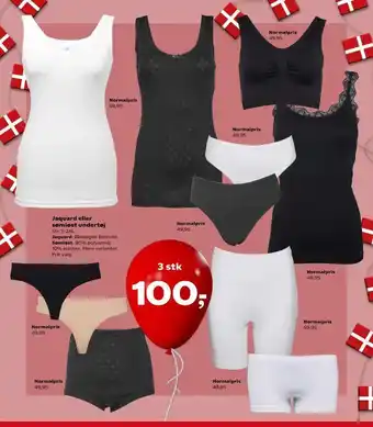Kvickly Jaquard eller sømløst undertøj tilbud
